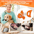 Squeaky Dog Toys, Durability Interactive Tug of War Puppy Toys for Indoor and Outdoor Play - Stuffed Pet Dog Toys with Soft Fabric Suitable for Sm...