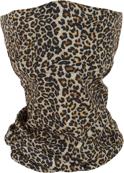 Be Wise Multipack Neck Gaiter-Outdoor Wind Protection Scarf Face Covering, Leopard/Black/Navy, One Size...