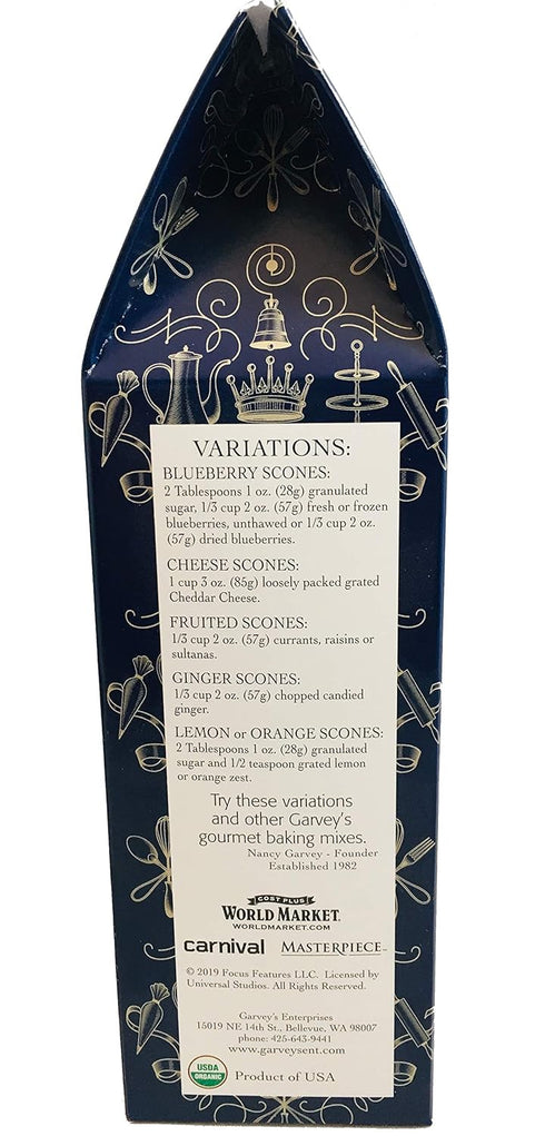 Garvey's Downton Abbey best Of British Traditional Organic Scone Mix, 9 Ounce (Pack of 1)...