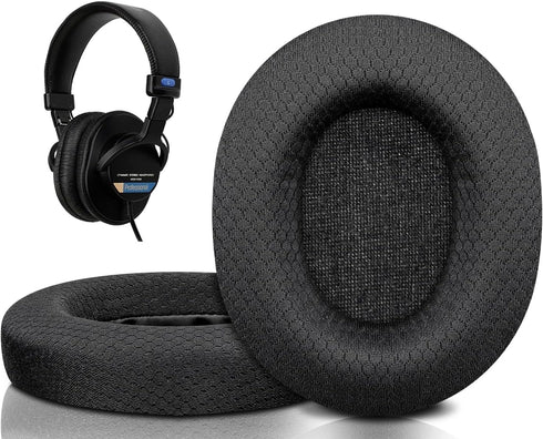 SOULWIT Earpads Replacement for Sony MDR-7506 MDR-V6 MDR-V7 MDR-CD900ST Monitor Headphones, Ear Pads Cushions with Softer High-Density Foam - 7506...