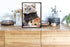 DECANIT 4x6 Picture Frame Metal, Thin Edge Photo Frames for Tabletop Display and Wall Mounting,Black...