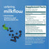 UpSpring Milkflow Electrolyte Breastfeeding Supplement Drink Mix Fenugreek-Free, Moringa & Blueberry Acai Flavor, Lactation Supplement to Support ...