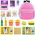 15 Pcs Doll Accessories Miniature Laptop Computer Tablet Phone Mini Backpack and Mini Food Including Burger Soda Set and Burger Hot Dog Set and Go...