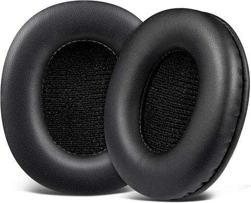 SOULWIT Replacement Earpads for Sony MDR-7506 MDR-V6 MDR-V7 MDR-CD900ST Monitor Headphones, Ear Pads Cushions with Softer Protein Leather, High-De...