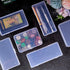 6 Pack Small Plastic Containers with Hinged Lids, Rectangle Clear Storage Boxes for Beads, Jewelry, Game Pieces, Crafts Items and Office Supplies ...