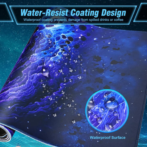 Mysterious Black Hole Cool Technology Style Gaming Mouse Pad, Superior Smooth Fabric & Non-Slip Base for Excellent Maneuverability & Maximum Stabi...