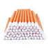 2.8" Cleaning Polyester Swabs (100 pcs, Orange, Length/Swab Head Width=72 mm/3.7 mm, Round Head) Tiny Knitted Polyester Lint-Free Swabs General Pu...