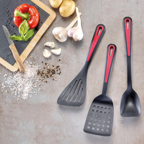 Westmark Germany Non-Stick Thermoplastic Spatula, 11.8-inch (Red/Black) -...