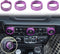 Voodonala Air Conditioner Headlight Center Consoles Switch Knob Cover Trim for 2018-2025+ Jeep Wrangler JL JLU Gladiator JT 4xe Interior Accessori...