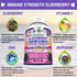 FRESH HEALTHCARE Elderberry Capsules - High Potency Black Elderberry with Zinc and Vitamin C - Premium Elderberry Vitamins for Adults - 3 in 1 Imm...