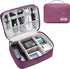 Electronics Organizer Travel Cable Organizer Bag Waterproof Portable Digital Storage Bag Electronic Accessories Case Cable Charger Organizer Case...