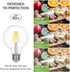Simba Lighting LED Edison Vintage Vanity Globe Filament G25 (G80) 6W Dimmable 60W Equivalent (3 Pack) 120V Light Bulb for Bathroom Makeup Mirror, ...