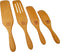 Spatula Spurtle Kitchen Tools As Seen On TV, 5Pcs Wooden Spurtle/Spatula Set, Premium Beechwood Wooden Spoons Non-Coated, Cooking Utensil for Nons...