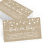 Printed Party Baby Shower Bring a Book Insert Cards, Rustic Kraft, Set of 25...