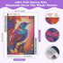 SENQAO Hummingbird Diamond Painting Kits for Adults, Flowers Full Drill Diamond Dots Paintings for Beginners, Round 5D Paint with Diamonds Picture...