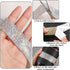 5 Rolls Self Adhesive Crystal Rhinestone Diamond Roll Ribbon Bling Gemstone Strips Sticker Rhinestone for Craft with 2 mm Rhinestone 4.5 Yards (Mu...