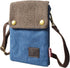 Women Small Crossbody Bag Canvas Cell Phone Purse Coin Pouch Ladies Handbag Mini Shoulder Bag for Smartphone...