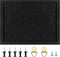 Cork Board Bulletin Board, 11" X 8" Cork Boards for Walls with Pins, Eye Bolts, gaskets, Screws, Pin Board for Office, School and Home (BK,22 * 30...