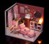Flever Dollhouse Miniature DIY House Kit Creative Room with Furniture and Cover for Romantic Valentine's Gift(Love You Forever)...