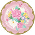 Floral Themed Tea Party Supply Pack Bundle Includes Paper Plates & Napkins for 8 Guests...