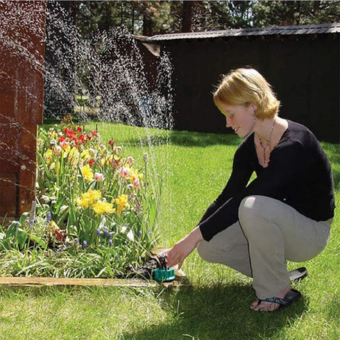 Garden Sprinkler Head, Use This Adjustable Lawn Sprinkler Head to Transform Your Garden...