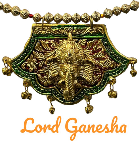 Ganpati Shubh Labh Bandanwar Handcrafted Multicolour Door Hanging Toran 33 Inches Approx...