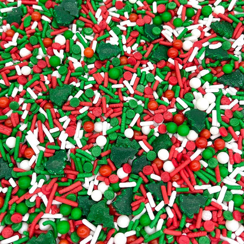 Elfin Around Sprinkle Medley | Christmas Sprinkles | Cookie Sprinkles | Cake Sprinkles | Holiday Sprinkles | Jimmies | Manvscakes | 8 Ounce Bag...