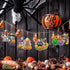 12 Pcs Halloween Cat Diamond Keychains Kit Double Sided DIY Cute Halloween Cat Diamond Keychains for Beginners Adults Art Craft Supplies Holiday G...