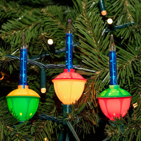 Novelty Lights 3 Light Traditional Christmas Bubble Light Replacement Pack, Blue, 3 Pack...