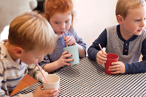 Red Rover Bamboo Kid's Cups Set of 4 Multicolor, Bamboo Kids' Cups...