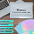 Bleidruck 25 Sheets 8.25x11.7 Inches Clear Holographic Premium Cold Laminated Film Holographic Overlay Laminating Self Adhesive Film...