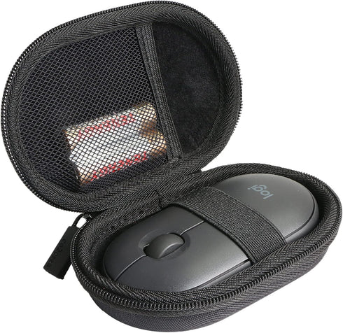 co2CREA Hard Case Replacement for Logitech Pebble M350 M355 i345 Wireless Bluetooth Mouse (Graphite Case, for Pebble Mouse)...