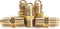 LTWFITTING Brass Flare 5/16" OD x 1/4" Male NPT Connector Tube Fitting (pack of 5)...