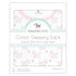 Amazing Baby Cotton Sleeping Sack, Wearable Blanket with 2-way Zipper, Pink Tiny Zebras, Medium (6-12 mo)...