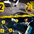 15 Pcs Evidence Markers Crime Scene Markers Tents Crime Scene Decorations Crime Scene Markers Mystery Decorations for Kids Adults Detective Game M...