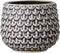 Bloomingville Stoneware Flower Pot Pinecone, Planter, 3,75'', Grey...