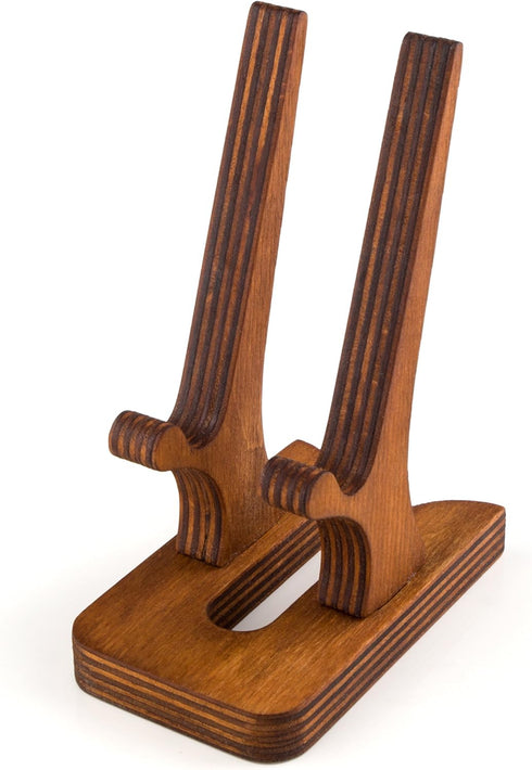 Rostmary Wooden Cell Phone Holder Tablet Stand for Desktop – Ideal for iPhone, iPad, Samsung, Tablet PCs, eReaders, Artwork, Make-up Mirror, Photo...