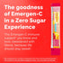 Emergen-C Zero Sugar 1000 mg Vitamin C Powder for Daily Immune Support Caffeine Free Vitamin C Supplements with Zinc and Manganese, B Vitamins and...