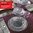 40 Pack 12 oz Elegant Clear Plastic Bowls for Parties Small Disposable Bowl for Fancy Dinner or Cocktail Party, Soup and Salad, Thick and Sturdy...