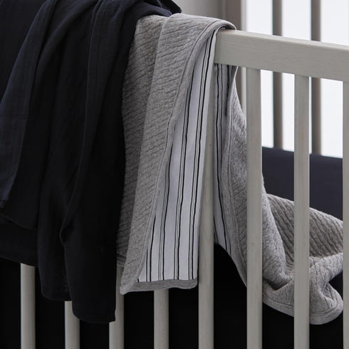 HonestBaby unisex-baby Classics Fitted Crib Sheets Set Standard Mattress, 100% Organic Cotton Baby Boys, Girls, Neutral, 1 Pack - Pattern Play Lig...