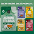 FGO Organic Jasmine Green Tea, 100 Count, Eco-Conscious Tea Bags, Resealable Bag, Packaging May Vary (Pack of 1)...