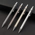 Four Candies 0.5mm Mechanical Pencil Set with Case - 4PCS Metal Mechanical Pencils, 8 Tubes HB #2 Lead Refills, 3PCS 4B Erasers and 9PCS Eraser Re...