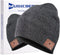 beanie MUSICBEE Bluetooth V5.2 Wireless Knit Winter Cap, 24 Hour Play time, Built-in Microphone and HD Stereo Speakers, Wool Lined for Outdoor Hom...