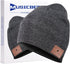 beanie MUSICBEE Bluetooth V5.2 Wireless Knit Winter Cap, 24 Hour Play time, Built-in Microphone and HD Stereo Speakers, Wool Lined for Outdoor Hom...