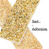 3 Yards Self Rhinestone Ribbon Crystal Rhinestones Stickers Bling Tape Wedding Ribbon Rhinestones for Crafts Car Wrap Phone Mirror Decor (Gold)...