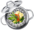 Vegetable Steamer - 5.3" to 9.3" - 100% Stainless Steel...