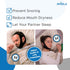 Chin Strap for Sleeping by AVEELA | CPAP Chin Strap in 3 Sizes, Anti Snoring Devices for Men and Women | Double Airflow Jaw Strap, Stop Snoring So...