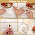 24pcs Spice Bags for Cooking, 3.86x3.15 Inch Drawstring Pho Soup Muslin Empty Tea Bags Straining Reusable Filter Cheesecloth Sachet for Spices Loo...