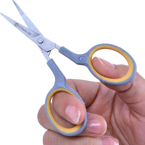 Westcott 4" Sewing Titanium-Bonded Embroidery Scissors, Curved (13865)...