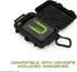 CASEMATIX Protective Travel Case Compatible with ZOLEO Satellite Communicator - Crushproof & Waterproof Case for Satellite Phone Accessory, Chargi...